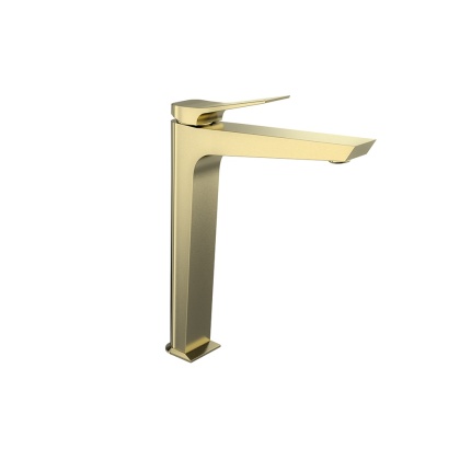 Ramon Soler Bateria umywalkowa XL, szczotkowane złoto, PRISMA