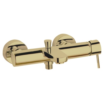 Ramon Soler Bateria wannowo-prysznicowa , szczotkowane złoto, ODISEA