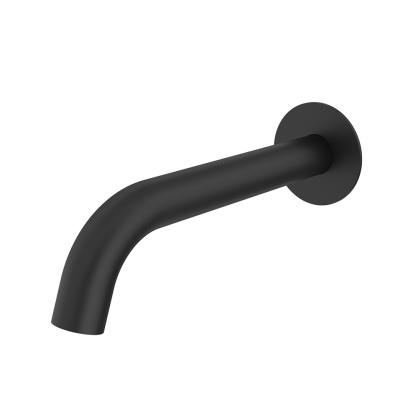 Ramon Soler Okrągła wylewka ścienna do wanny 19mm, czarny mat