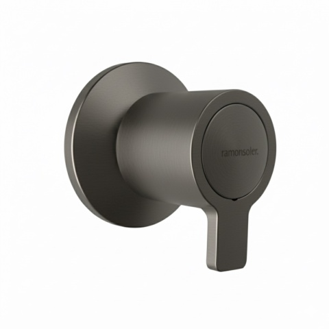 Ramon Soler Zawór odcinający-kątowy 1/2, grafit