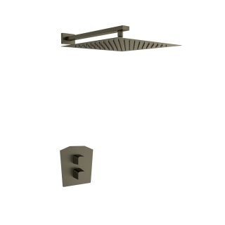 Ramon Soler Zestaw prysznicowy termostatyczny podtynkowy , grafit, PRISMA jednokierunkowy