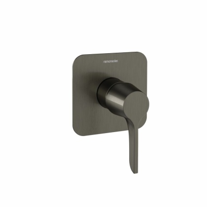 Ramon Soler Bateria prysznicowa podtynkowa, grafit, ADAGIO jednowyjściowa