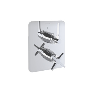 Ramon Soler Bateria prysznicowa termostatyczna podtynkowa, chrom, ADAGIO jednowyjściowa