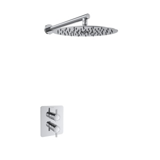 Ramon Soler Zestaw prysznicowy termostatyczny podtynkowy, chrom, ODISEA JOYA jednowyjściowy