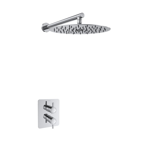 Ramon Soler Zestaw prysznicowy termostatyczny podtynkowy, chrom, ODISEA JOYA jednowyjściowy