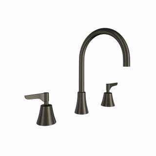 Ramon Soler Bateria umywalkowa 3-wyjściowa 170 mm, grafit, ADAGIO