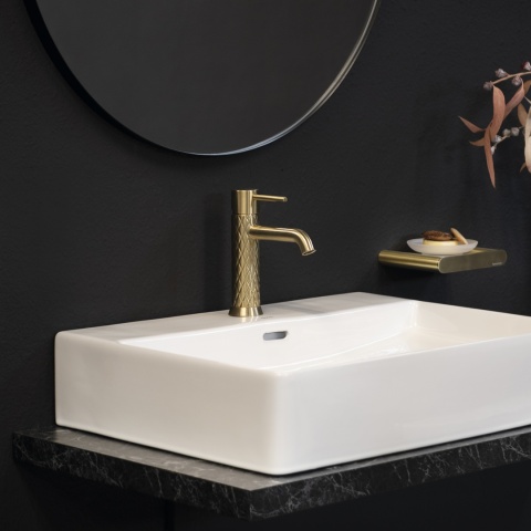 Ramon Soler Bateria umywalkowa, szczotkowane złoto, ODISEA JOYA