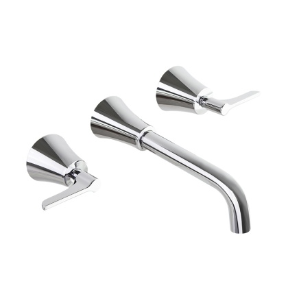 Ramon Soler Bateria umywalkowa podtynkowa ścienna dwuuchwytowa, chrom, ADAGIO