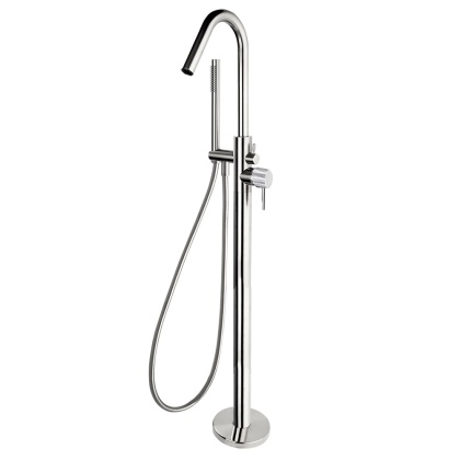 Ramon Soler Wolnostojąca bateria wannowa z zestawem prysznicowym, chrom, ODISEA JOYA