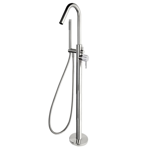 Ramon Soler Wolnostojąca bateria wannowa z zestawem prysznicowym, chrom, ODISEA JOYA