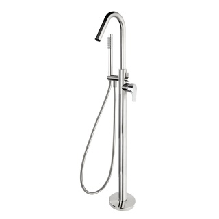 Ramon Soler Wolnostojąca bateria wannowa z zestawem prysznicowym, chrom, URBAN CHIC