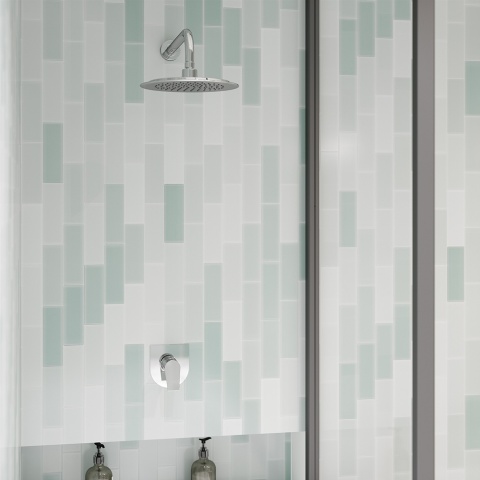 Ramon Soler Bateria prysznicowa podtynkowa, chrom, URBAN CHIC 1-wyjściowa