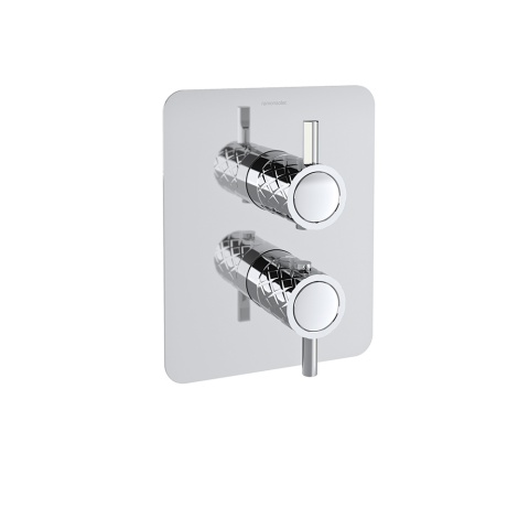 Ramon Soler Bateria prysznicowa termostatyczna podtynkowa, chrom, ODISEA JOYA jednowyjściowa