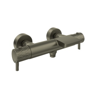 Ramon Soler Bateria wannowo-prysznicowa termostatyczna, grafit, ODISEA JOYA