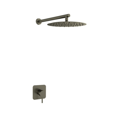 Ramon Soler Zestaw prysznicowy podtynkowy, grafit, ODISEA JOYA