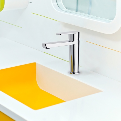 Ramon Soler Bateria umywalkowa, chrom, ALEXIA