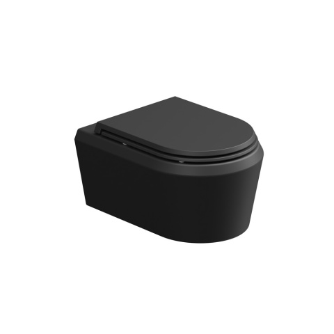 GSG miska WC CRUISE czarny mat