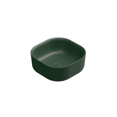 GSG umywalka kwadratowa 42cm HIT smeraldo