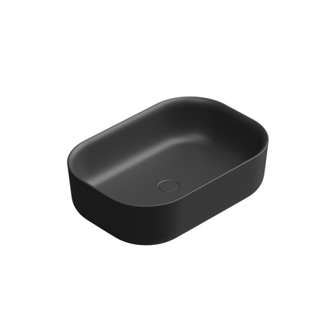 GSG umywalka prostokątna 60cm HIT czarny mat