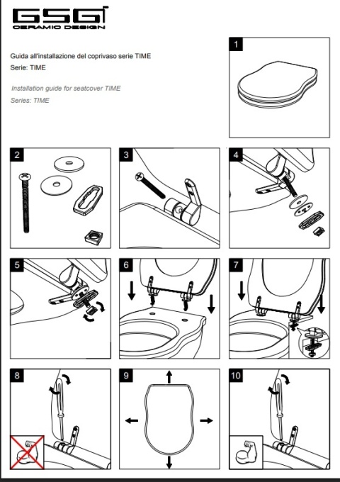 GSG deska sedesowa TIME drewniana