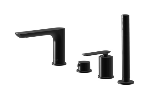 KOHLMAN bateria wannowa EXPERIENCE czarny mat