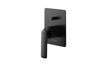 KOHLMAN bateria wannowo-prysznicowa podtynkowa EXPERIENCE czarny mat