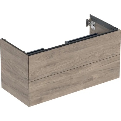 GEBERIT ONE Szafka pod umywalkę 105 cm, z dwoma szufladami, orzech hickory