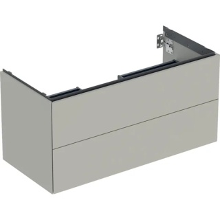 GEBERIT ONE Szafka pod umywalkę 105 cm, z dwoma szufladami, szarobeżowy