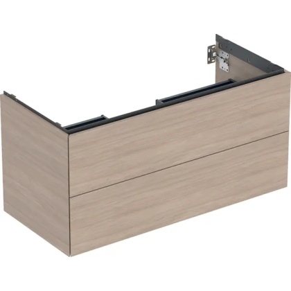 GEBERIT ONE Szafka pod umywalkę 105 cm, z dwoma szufladami, dąb