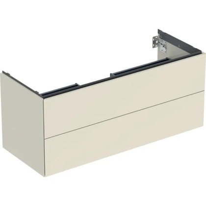 GEBERIT ONE Szafka pod umywalkę 120 cm, z dwoma szufladami, piaskowoszary