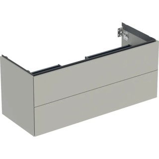 GEBERIT ONE Szafka pod umywalkę 120 cm, z dwoma szufladami, szarobeżowy