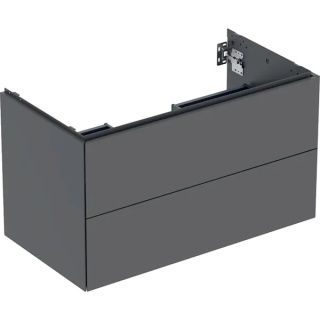 GEBERIT ONE Szafka pod umywalkę 90 cm, z dwoma szufladami, lava