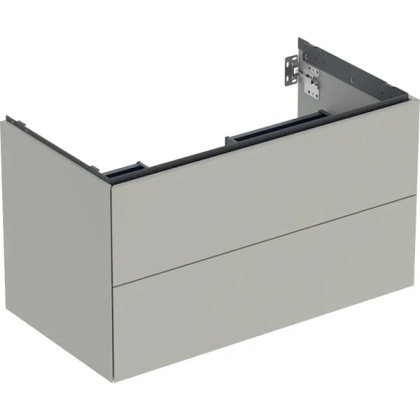 GEBERIT ONE Szafka pod umywalkę 90 cm, z dwoma szufladami, szarobeżowy
