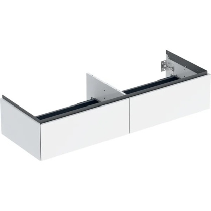 GEBERIT ONE Szafka pod umywalkę nablatową 135 cm, biały połysk