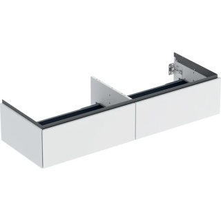 GEBERIT ONE Szafka pod umywalkę nablatową 135 cm, biały mat
