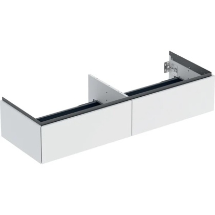 GEBERIT ONE Szafka pod umywalkę nablatową 135 cm, biały mat