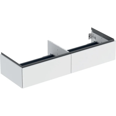 GEBERIT ONE Szafka pod umywalkę nablatową 135 cm, biały mat
