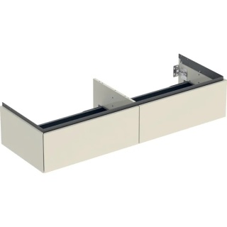 GEBERIT ONE Szafka pod umywalkę nablatową 135 cm, piaskowoszary