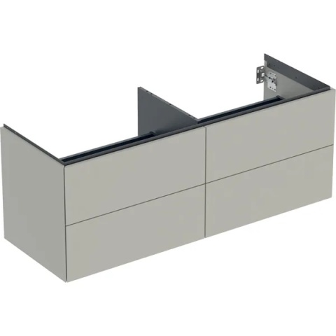 GEBERIT ONE Szafka pod umywalkę nablatową 135 cm, szarobeżowy