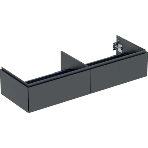 GEBERIT ONE Szafka pod umywalkę nablatową 135 cm, czarny