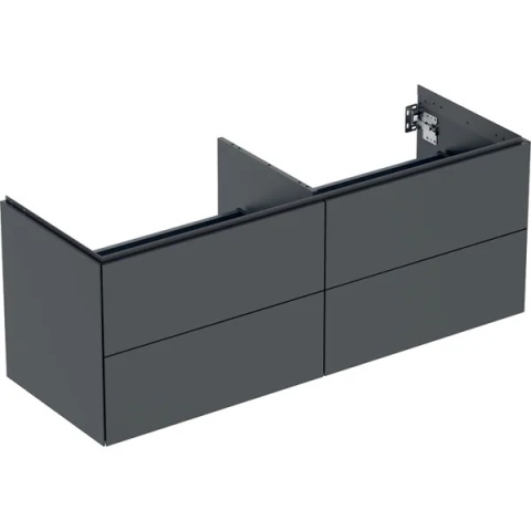 GEBERIT ONE Szafka pod umywalkę nablatową 135 cm, czarny