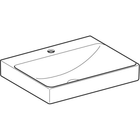 GEBERIT ONE Umywalka 60 cm, z otworem centralnym na baterie