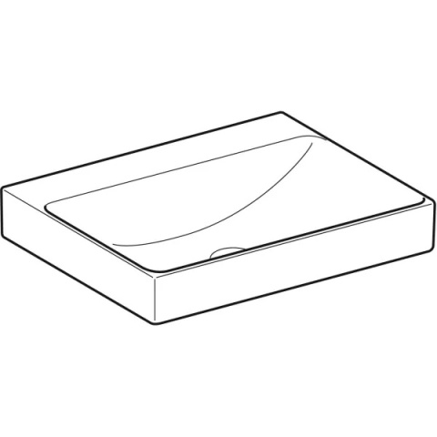 GEBERIT ONE Umywalka 60 cm, bez otworu na baterie