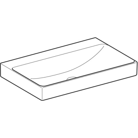 GEBERIT ONE Umywalka 75 cm, bez otworu na baterie