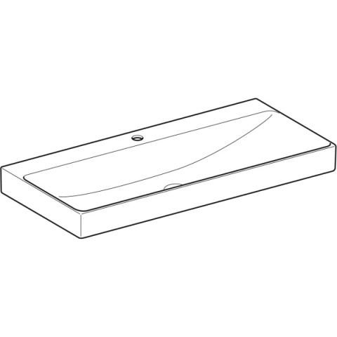 GEBERIT ONE Umywalka 105 cm, z otworem centralnym na baterie