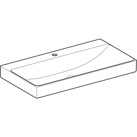 GEBERIT ONE Umywalka 90 cm, z otworem centralnym na baterie