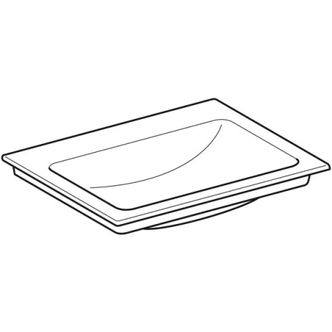 GEBERIT ONE Umywalka meblowa 60 cm, bez otworu na baterie