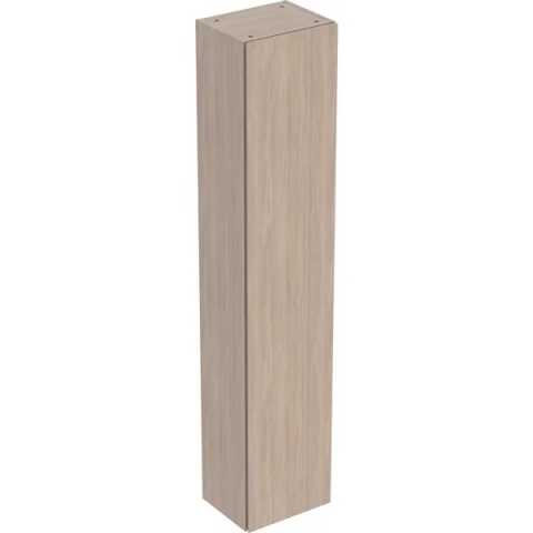 GEBERIT ONE Wysoka szafka 36 cm z jednymi drzwiami, dąb