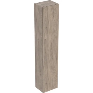 GEBERIT ONE Wysoka szafka 36 cm z jednymi drzwiami, orzech hickory