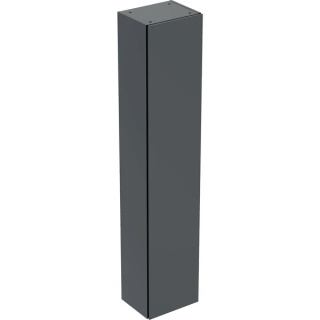 GEBERIT ONE Wysoka szafka 36 cm z jednymi drzwiami, czarny